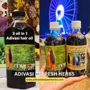 Adivasi Neelambari Herbal Hair Oil – 6 Months Apply | 100% Natural Indian Hair Growth Oil